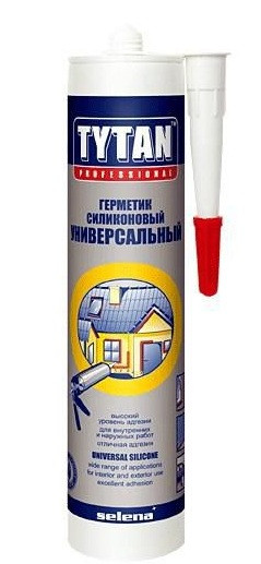 TYTAN силикон универсальный (310/280мл) коричневый (КНР, Польша, РФ)