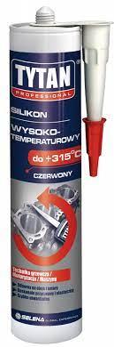 TYTAN герметик высокотемпературный, (310/280 мл), красный (КНР, Польша) - фото 1 - id-p101394452