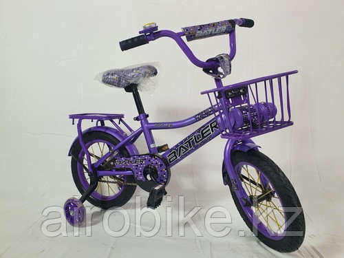 Велосипед Batler 1000AIRO4 14 2021 M фиолетовый