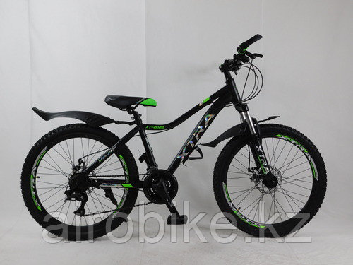 Велосипед XTRA Total XT-2022 24 2021 14 черный