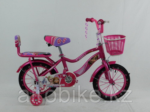 Велосипед Princess 14 дюйм 2022 S розовый