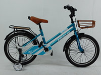 Детский городской велосипед Focus Beiina 1801, бирюзовый
