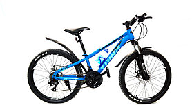 Подростковый спортивный велосипед Trinx K014, черно-синий