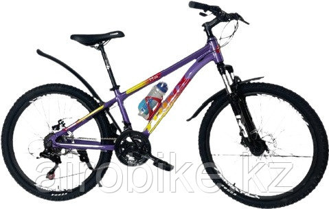 Велосипед TRINX M134 24 2022 M фиолетовый