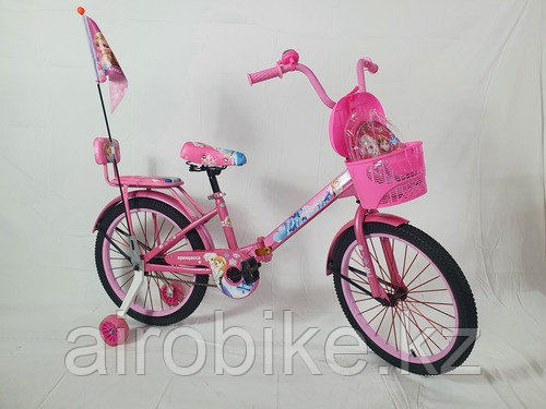 Детский городской велосипед Принцесса, розовый