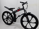 Взрослый спортивный велосипед Cruzer HX-555, красно-черный, фото 3