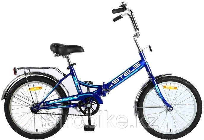 Детский городской велосипед Stels Pilot 410, синий