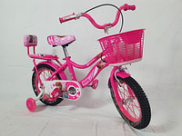 Детский городской велосипед Принцесса, розовый