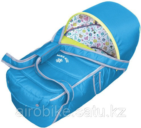 Люлька-переноска Nika Kids Люлька-переноска для санок и колясок арт. Л1 синий