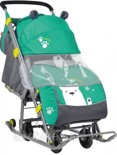 Санки Nika Kids Ника Детям 7 НД 7 зеленый