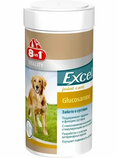 8in1 Excel GLUCOSAMINE глюкозамин для собак, 110таб