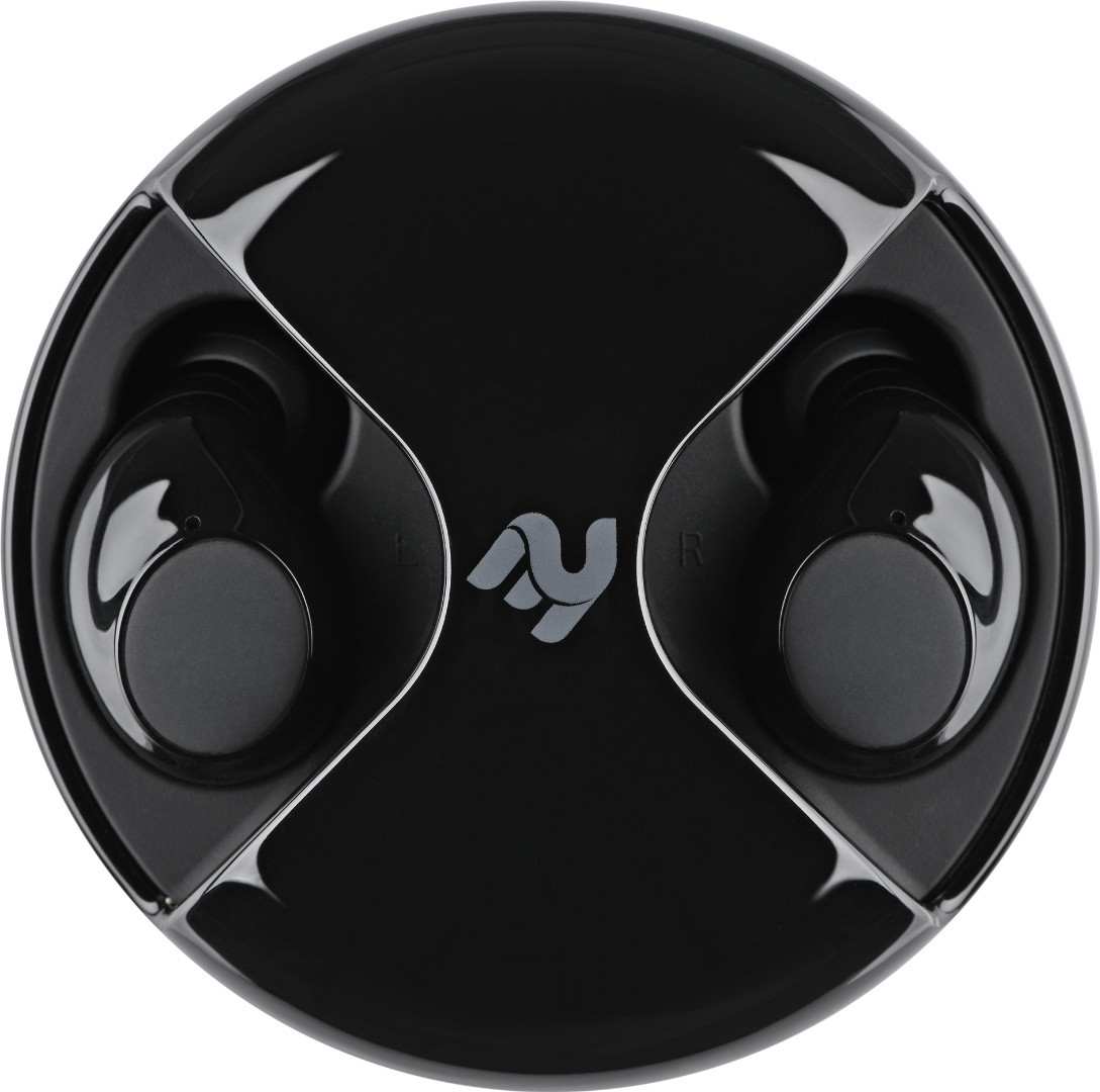 НАУШНИКИ 2E RainDrops True Wireless Waterproof Mic Black, фото 1