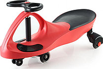 Машинка детская с полиуретановыми колесами красная «БИБИКАР»