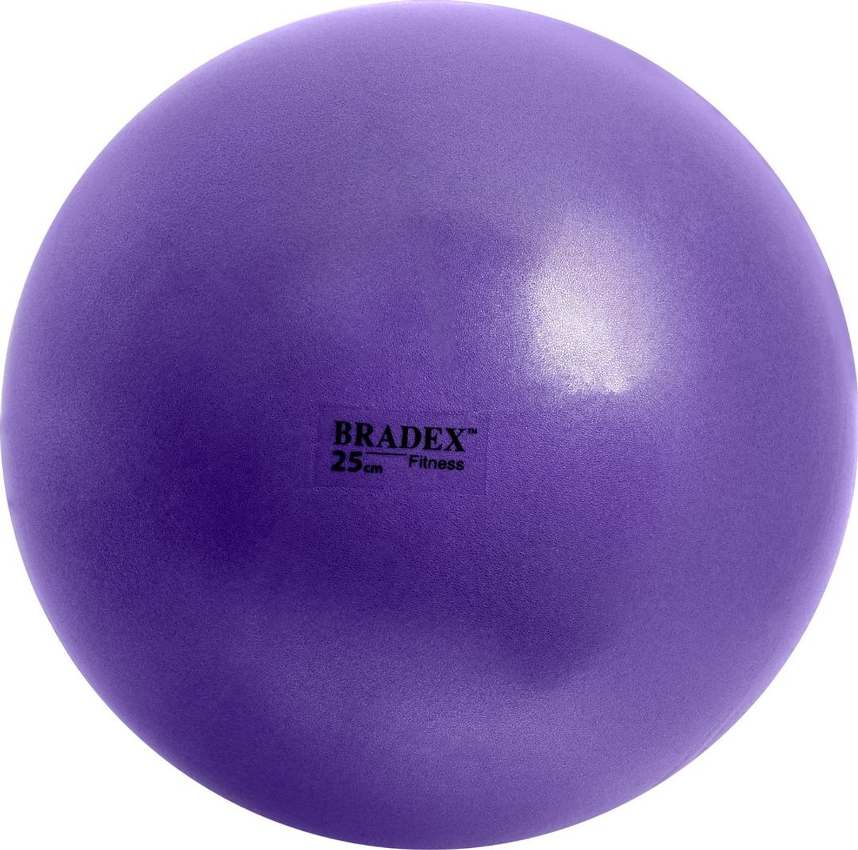 Мяч для фитнеса, йоги и пилатеса «ФИТБОЛ-25» Bradex SF 0823, фиолетовый