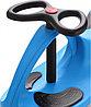 Машинка детская с полиуретановыми колесами синяя «БИБИКАР», фото 5