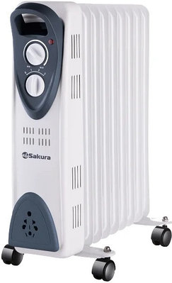 Масляный радиатор Sakura SA-0329WG