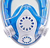 Полнолицевая маска для снорклинга с двумя трубками, L,XL, фото 5