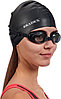 Очки для плавания, серия "Регуляр", черные, цвет линзы - серый, фото 10