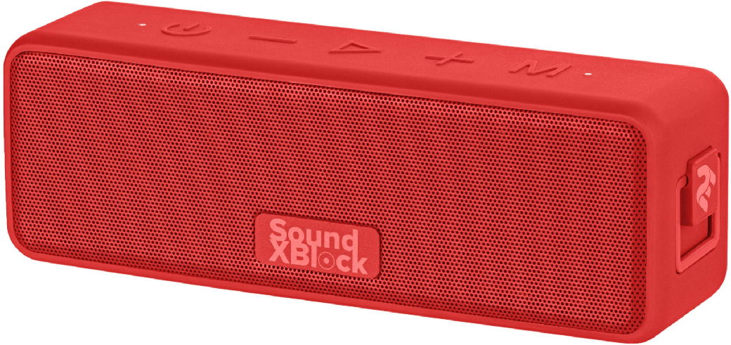 Портативная акустическая система 2E SoundXBlock Waterproof Red 2E-BSSXBWRD - фото 4 - id-p101442900