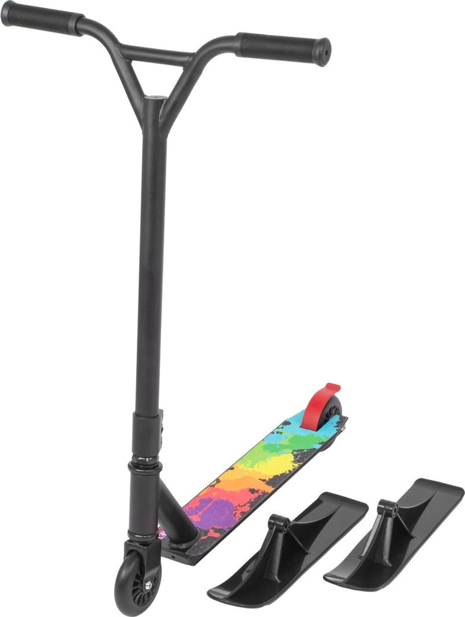Самокат 2 в 1 с лыжами и колесами Bradex SF 0660