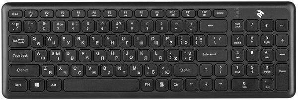 Клавиатура 2E KS230 Slim WL Black (2E-KS230WB) - фото 3 - id-p101443134