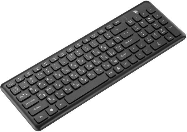 Клавиатура 2E KS230 Slim WL Black (2E-KS230WB) - фото 1 - id-p101443134