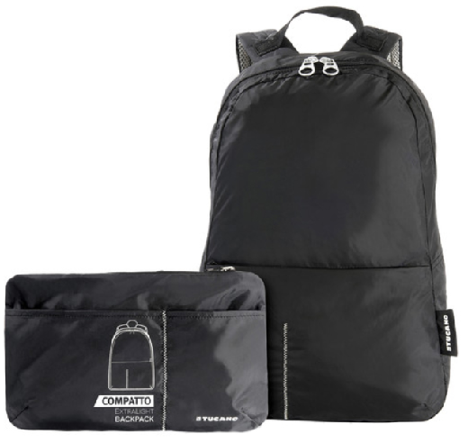 Рюкзак раскладной, Tucano Compatto XL, (черный), BPCOBK - фото 1 - id-p101443325
