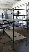 Железная кровать армейская двухъярусная, фото 1