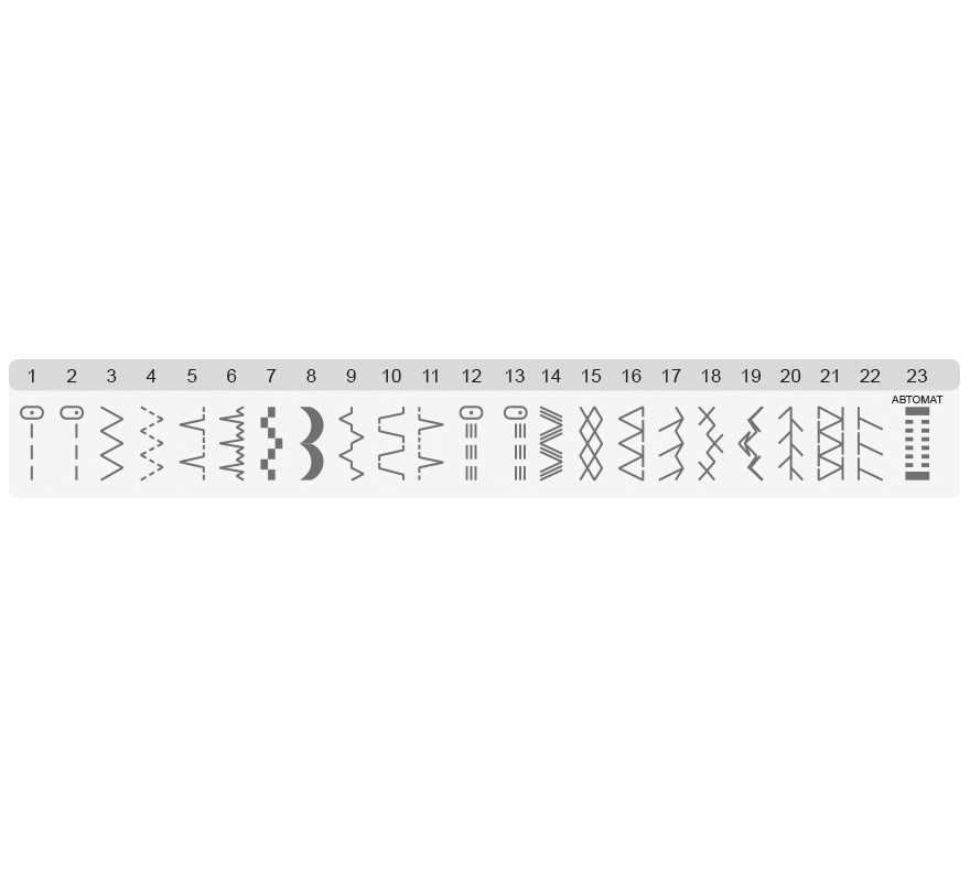 Швейная машина Necchi 2223A - фото 10 - id-p101446544