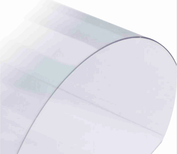Прозрачный, жесткий листовой PVC пластик (0,5 мм) 1,22м x 2,44м