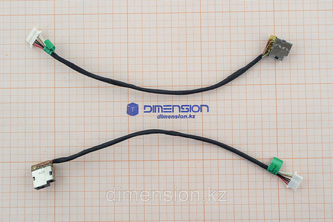 Разъем, гнездо, порт питания для HP Pavilion 15-AB AB298SA AB053NR Длина: 19 см