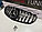 Решетка радиатора на E-Class W212 2013-16 стиль AMG GT Panamericana (Хром полоски), фото 3