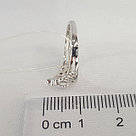 Кольцо из серебра с фианитами SOKOLOV 94011483 покрыто  родием, фото 3