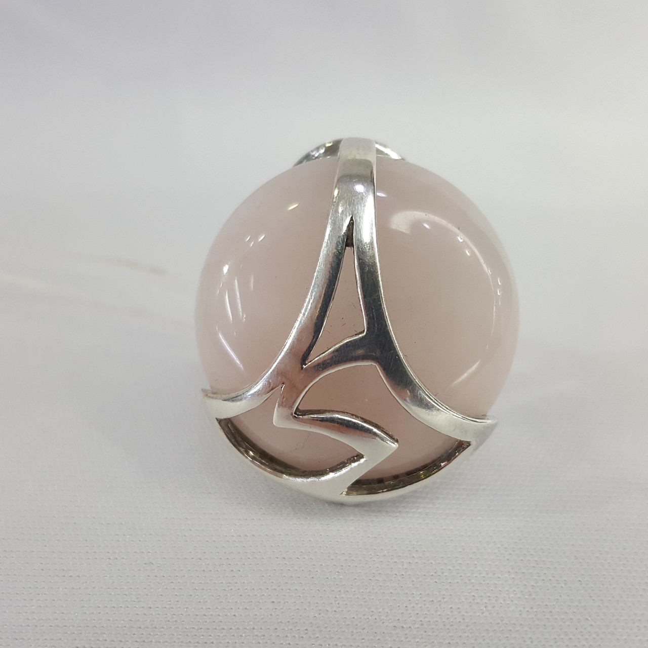 Кольцо из серебра с авантюрином и сердоликом Невский 13124Р покрыто родием - фото 1 - id-p51060650