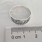 Кольцо из серебра SOKOLOV 95-110-01207-1 чернение коллекц. 0, фото 3