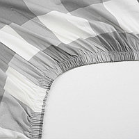 DOMTEKC Простыня на резинке Аваллон 160x200х30 , перкаль DOMTEKC