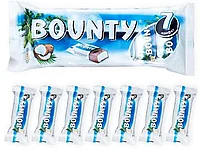 Шоколадный батончик "Bounty", мультипак 7*25гр