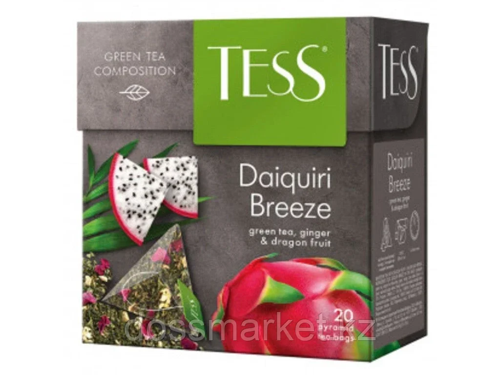 Чай Tess "Daiquiri Breeze" зеленый фруктовый, 20 пакетиков - фото 1 - id-p101458765