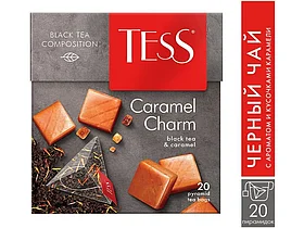 Чай Tess "Caramel Charm" черный , 20 пакетиков