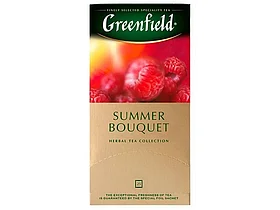 Чай Greenfield Summer Bouquet фруктово-ягодный, 25 пакетиков