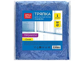 Тряпка-салфетка для пола OfficeClean "Премиум", 50х60 см, микрофибра