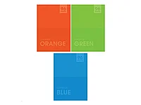 Тетрадь общая ArtSpace "Офис. Яркие цвета", А4, 96 листов в линейку, на скрепке