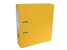 Папка-регистратор Deli А4, ширина корешка 80 мм, желтая