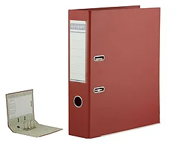 Папка-регистратор KUVERT А4, ширина корешка 72 мм, красная