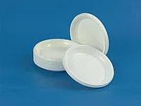 Тарелка одноразовая, пластиковая 210 мм, 50 штук в упаковке