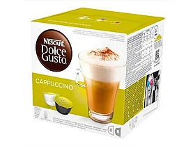 Капсулы для кофемашин Nescafe Dolce Gusto Капучино, 16 штук в упаковке