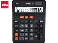 Калькулятор настольный DELI "М444" 12 разрядный черный