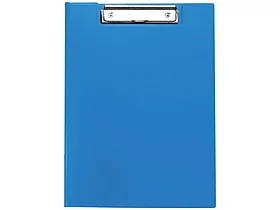 Папка-планшет с крышкой OfficeSpace А4, синяя
