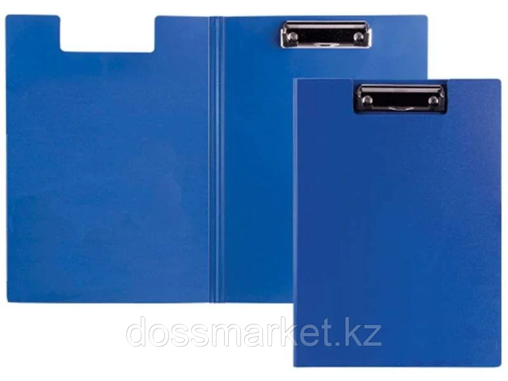 Папка-планшет с крышкой KUVERT А4, синяя - фото 1 - id-p101459860