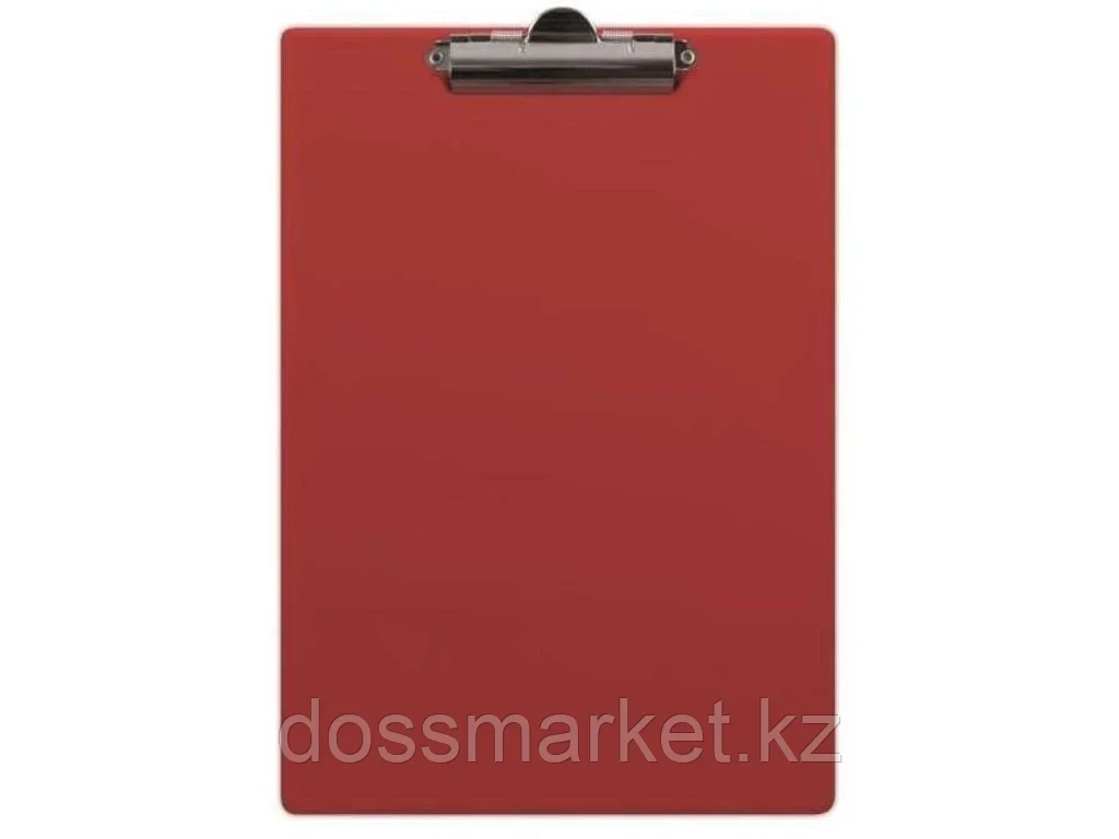 Папка-планшет с крышкой DONAU А4, пластиковая, красная - фото 1 - id-p101459863